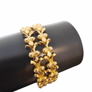 Bracelet Maille Fantaisie Or Jaune