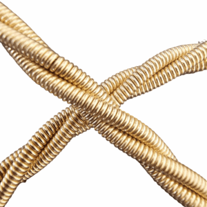 Collier Maille Tressée Or Jaune 18K