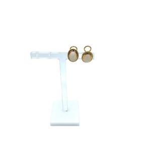 Boucles D'Oreilles Or Jaune Opales