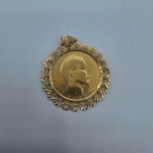 Pendentif Porte Pièce 20 Francs Napoléon