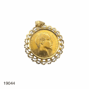 Pendentif Porte pièce 20 Francs Napoléon