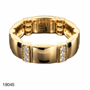 Bague Chaument Lien Or Jaune Diamants