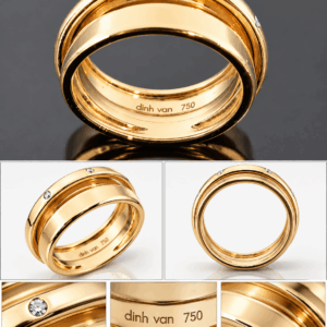 Bague Or Jaune Dina Van Diamants Ariane