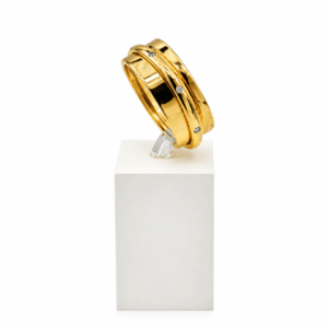 Bague Ariane Dinh Van Or Jaune Diamants