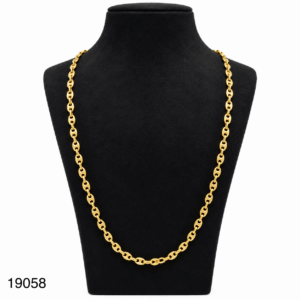 Collier Maille Grain de Café or jaune