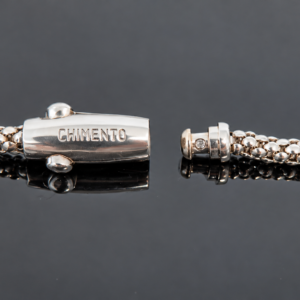 Collier Chimento Or Blanc Pop Corn