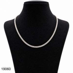 Collier Chimento Or Blanc Pop Corn